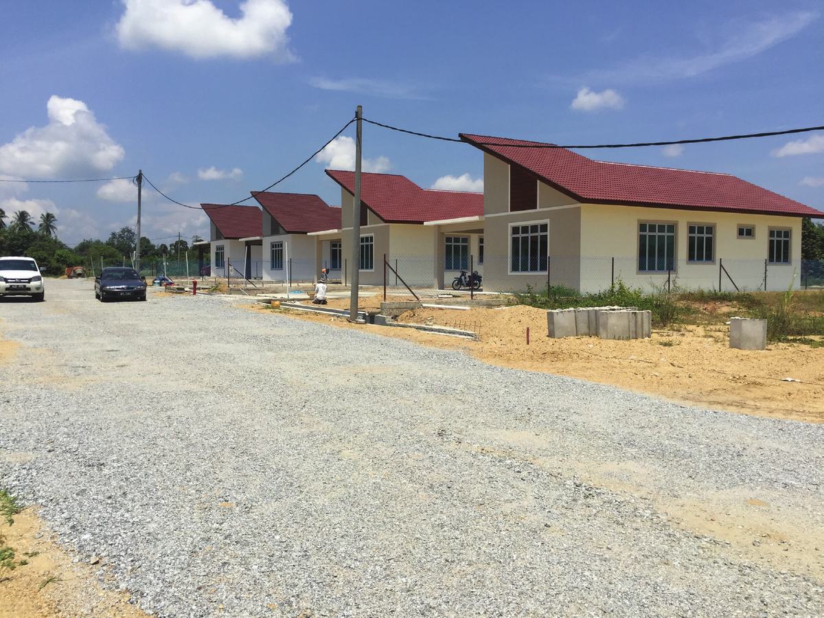 Empat unit rumah kediaman siap PT5497 hingga PT5500