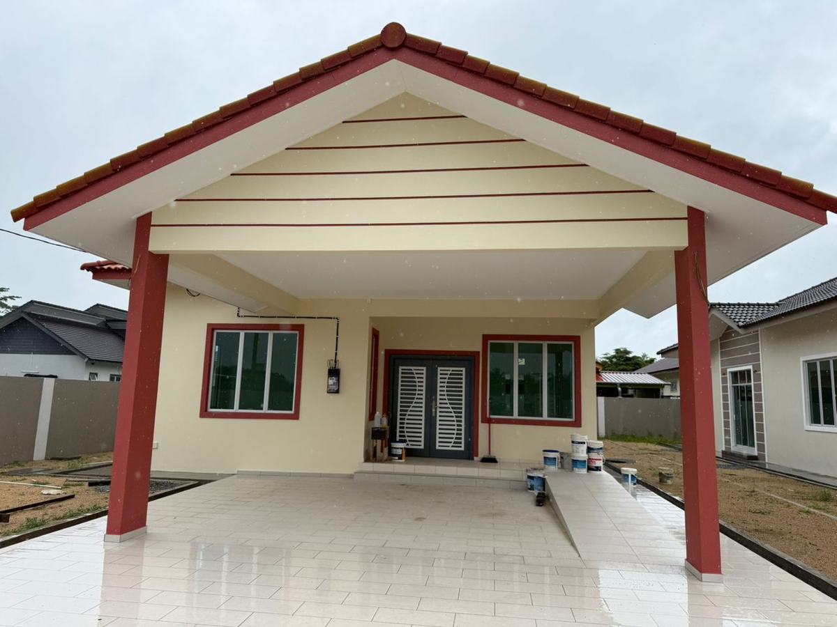 Rumah banglo setingkat siap PT5491